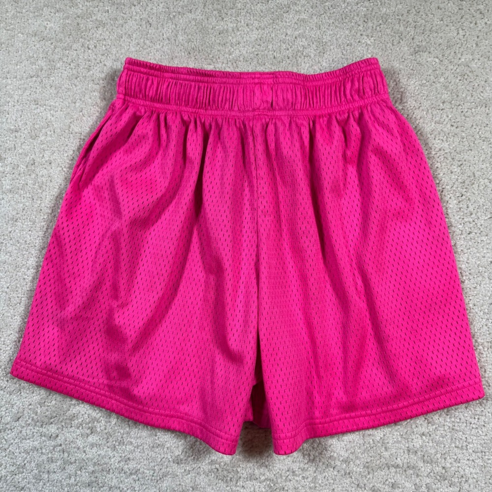 Inaka Power Mesh Shorts Men's Small Pink Athletic Gym Basketball Workout - Picture 2 of 10
